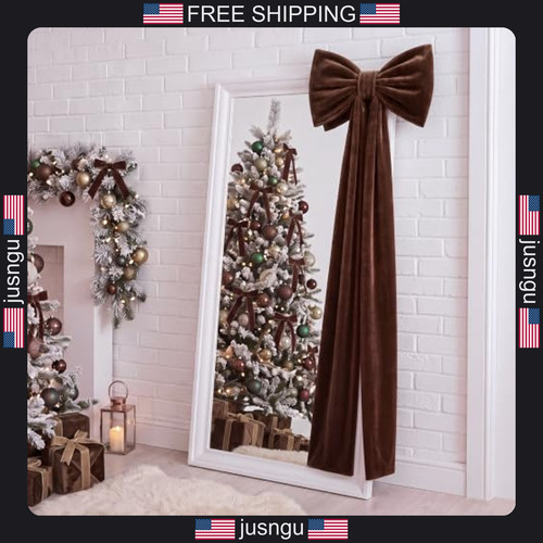 Christmas mirror bow - mirror, 59