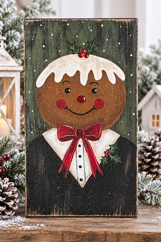 Gingerbread man christmas - man, hand
