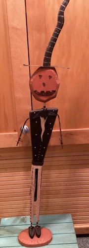 Primitive tall pumpkin man top - primitive,