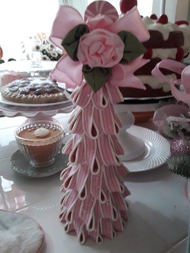 Pretty pink bows christmas - pink,